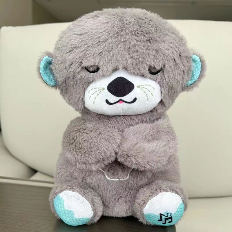 Tired of Sleepless Nights? This Cuddly Otter Mimics Real Breathing to Help You Fall Asleep Fast
