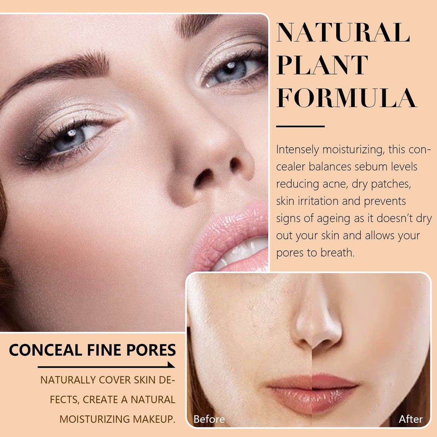 🔥 Limited BOGO Free Deal: Mushroom Head Air Cushion CC Cream – Long Lasting Waterproof High Coverage Matte Foundation✨