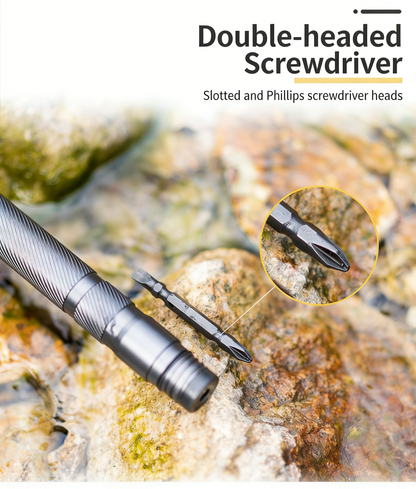 10 Tools in 1 Stick – Your All-in-One Hiking, Survival & Self-Defense Gear