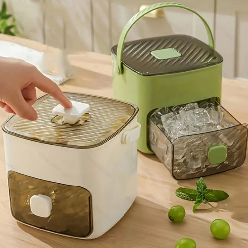 One-Click Ice in Seconds – No More Messy, Slow Ice Trays!
