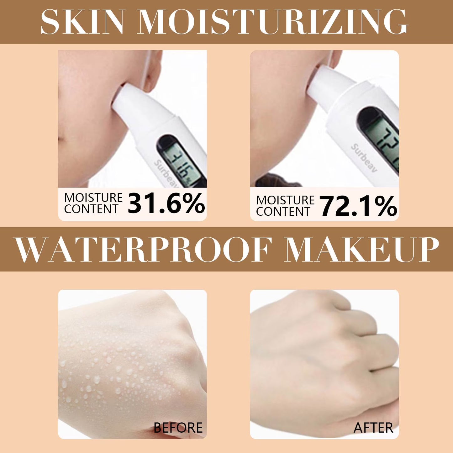 🔥 Limited BOGO Free Deal: Mushroom Head Air Cushion CC Cream – Long Lasting Waterproof High Coverage Matte Foundation✨