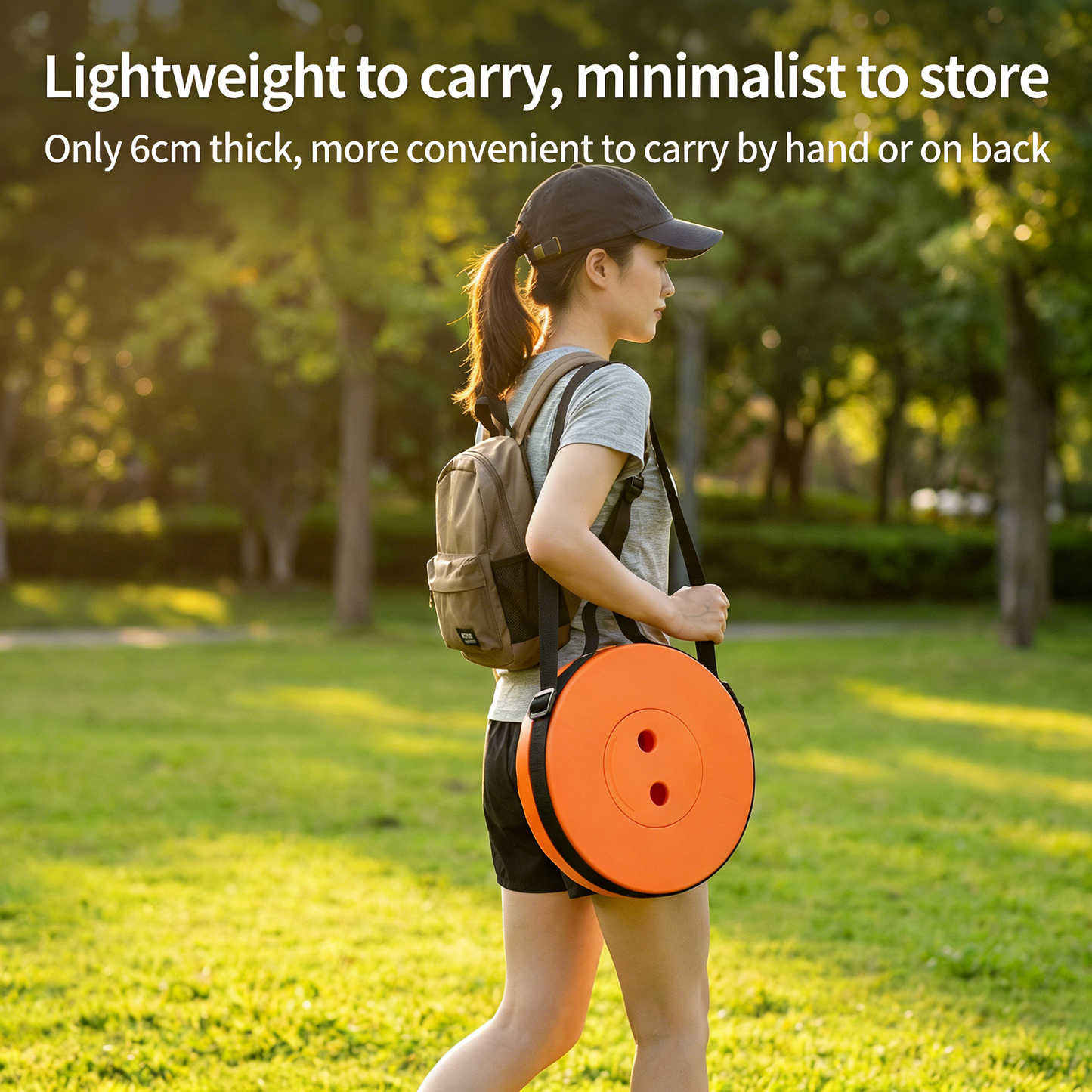 One Pull, One Twist – Adjustable, Sturdy, Go-Anywhere Stool