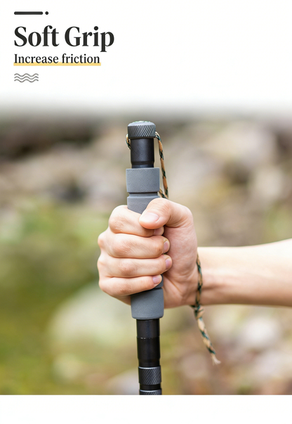 10 Tools in 1 Stick – Your All-in-One Hiking, Survival & Self-Defense Gear