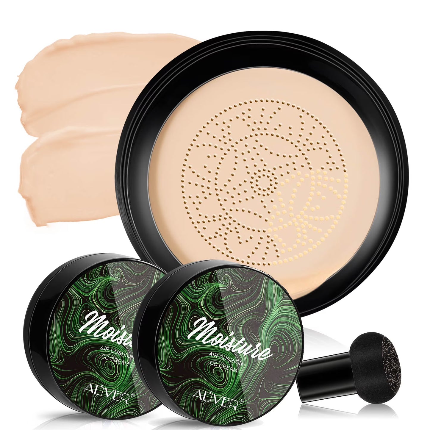 🔥 Limited BOGO Free Deal: Mushroom Head Air Cushion CC Cream – Long Lasting Waterproof High Coverage Matte Foundation✨