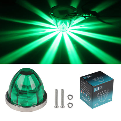 🚨3/4 Inch LED Amber Watermelon Side Marker Light 3rd Gen Design🚨
