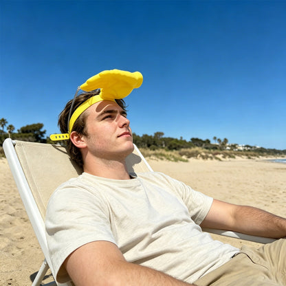 Wear your "palm" on your head! This globally popular sun protection gadget!