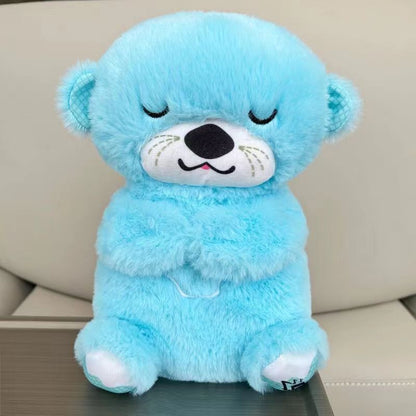 Tired of Sleepless Nights? This Cuddly Otter Mimics Real Breathing to Help You Fall Asleep Fast
