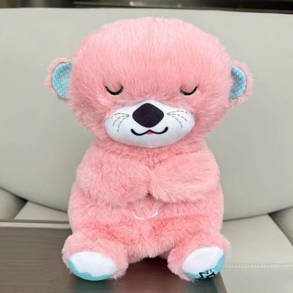 Tired of Sleepless Nights? This Cuddly Otter Mimics Real Breathing to Help You Fall Asleep Fast