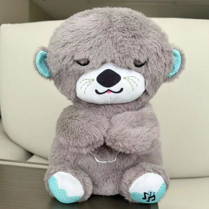 Tired of Sleepless Nights? This Cuddly Otter Mimics Real Breathing to Help You Fall Asleep Fast