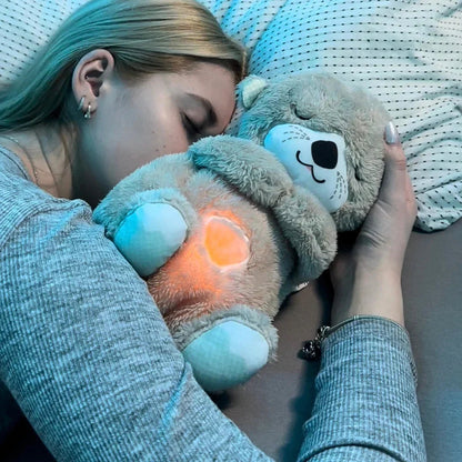 Tired of Sleepless Nights? This Cuddly Otter Mimics Real Breathing to Help You Fall Asleep Fast
