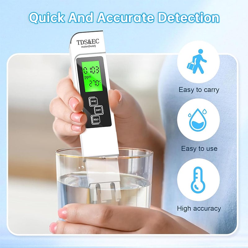 🔥🔥Tired of Uncertain Water Quality? This Meter Tests Water Purity Instantly & Accurately!