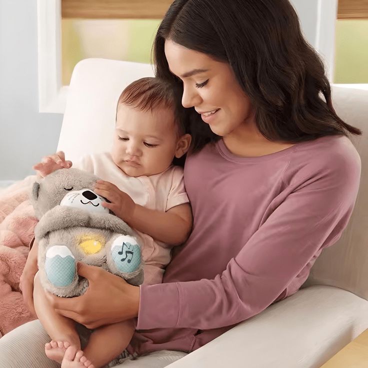 Tired of Sleepless Nights? This Cuddly Otter Mimics Real Breathing to Help You Fall Asleep Fast