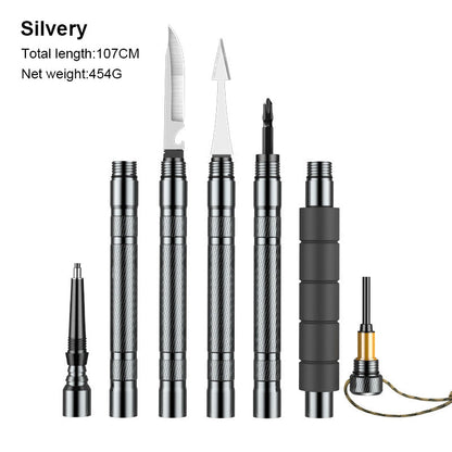 10 Tools in 1 Stick – Your All-in-One Hiking, Survival & Self-Defense Gear