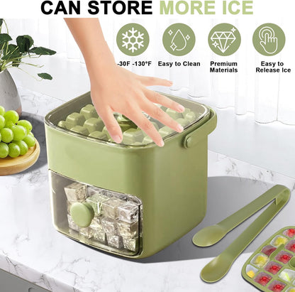 One-Click Ice in Seconds – No More Messy, Slow Ice Trays!