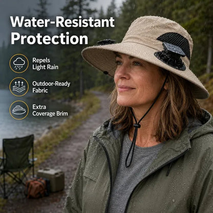 🔥🔥Father's Day Best Sellers ☀️Solar-Powered Outdoor Cooling Fan Hat