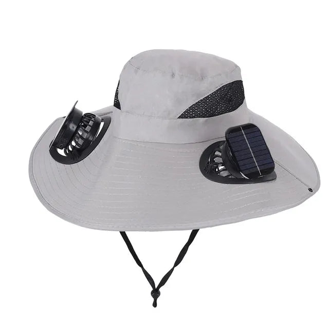 🔥🔥Father's Day Best Sellers ☀️Solar-Powered Outdoor Cooling Fan Hat