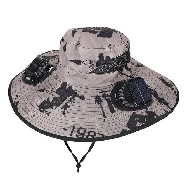 🔥🔥Father's Day Best Sellers ☀️Solar-Powered Outdoor Cooling Fan Hat